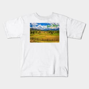 San Juan Skyway new the Dallas Drive Kids T-Shirt